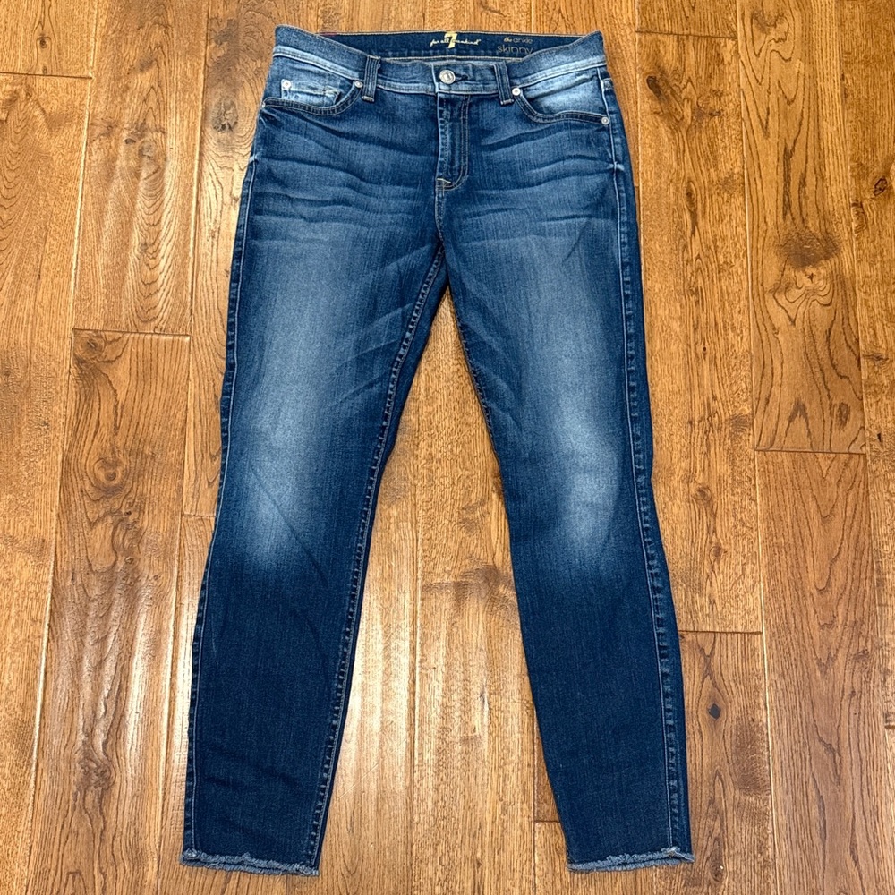 7 for all mankind  The Ankle Skinny jeans
